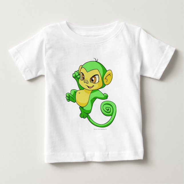 Camiseta De Bebé Verde de Mynci (Anverso)