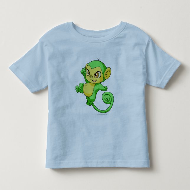 Camiseta De Bebé Verde de Mynci (Anverso)