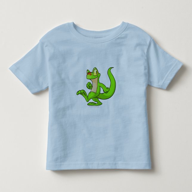 Camiseta De Bebé Verde de Techo (Anverso)
