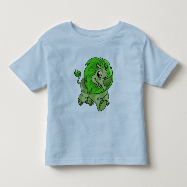 Camiseta De Bebé Verde de Tonu (Anverso)