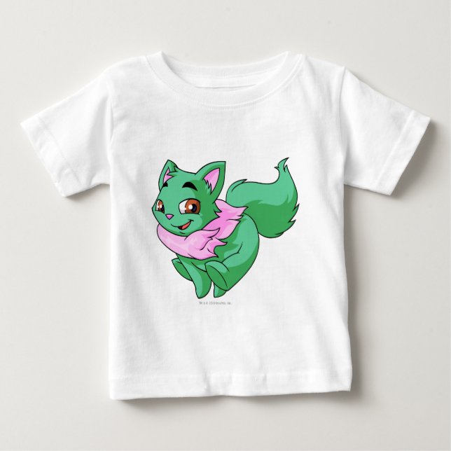 Camiseta De Bebé Verde oscuro (Anverso)