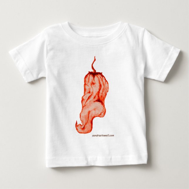 Camiseta De Bebé Verduras para el bebé (Anverso)