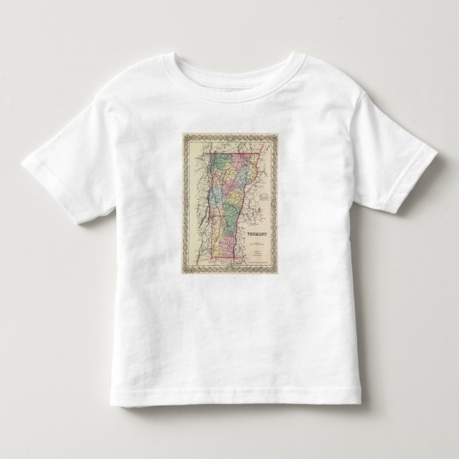 Camiseta De Bebé Vermont 6 (Anverso)