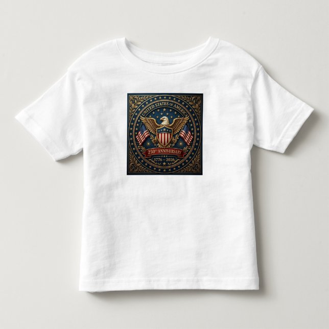 Camiseta De Bebé Versión 250 de Estados Unidos 3 (Anverso)