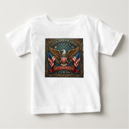 Camiseta De Bebé Versión 2 del 250 aniversario de América