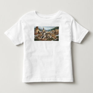 Camiseta De Bebé Versión de madre malamute 1