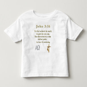 Camiseta De Bebé Verso de la Biblia