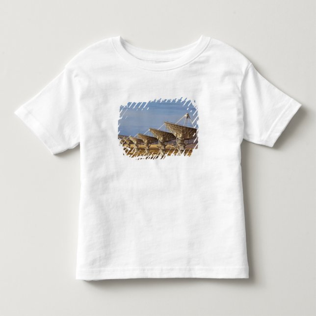 Camiseta De Bebé Very Large Array aka Astronomía Nacional Radiofóni (Anverso)