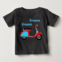 Camiseta De Bebé Vespa linda del bebé de la vespa el |