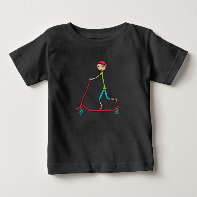 Camiseta De Bebé Vespa micro (Anverso)