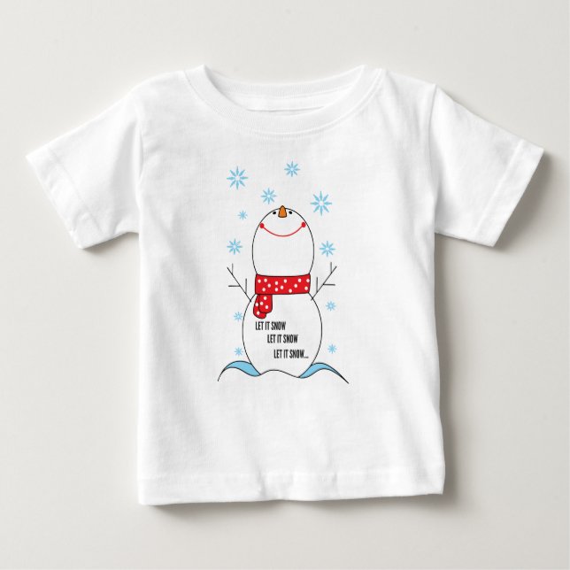 Camiseta De Bebé Vestido con Volantes para Niño Pequeño (Anverso)