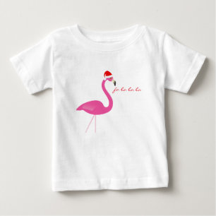 Camiseta De Bebé Vestido de bebé para vacaciones de flamenco Fa la 