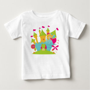 Camiseta De Bebé Vestido de bebé sin mangas de princesa hada rubia