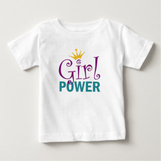 Camiseta De Bebé vestido de chica Power