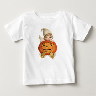 Camiseta De Bebé Vestido de encaje adorable de Halloween para niños