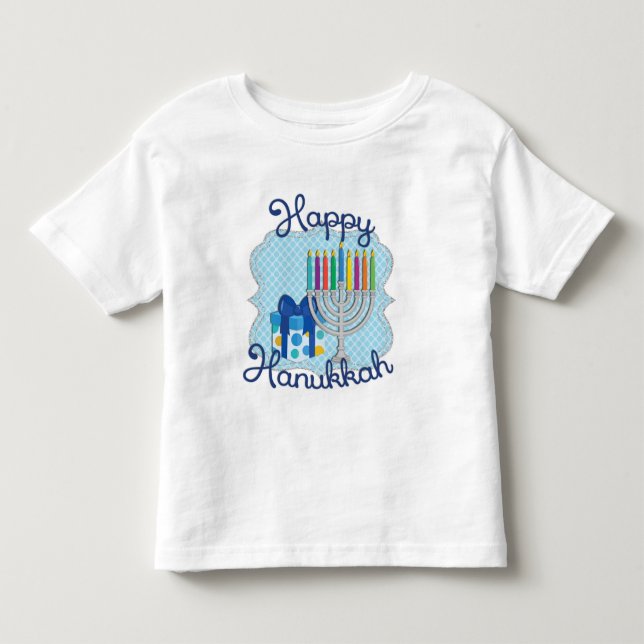 Camiseta De Bebé Vestido de Jánuca (Anverso)