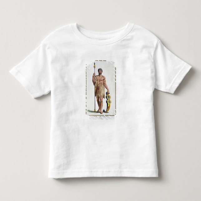 Camiseta De Bebé Vestido de un guerrero bretón de 'DES Estamp de (Anverso)