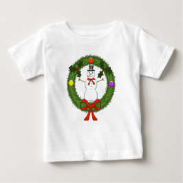 Camiseta De Bebé Vestido de volantes para niños pequeños con muñeco