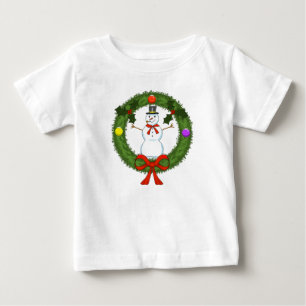 Camiseta De Bebé Vestido de volantes para niños pequeños con muñeco