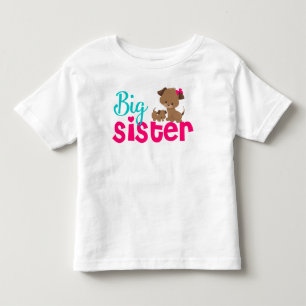 Camiseta De Bebé Vestido del perro de perrito del rosa de la