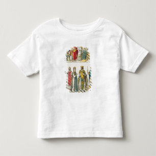 Camiseta De Bebé Vestido en la corte bizantina
