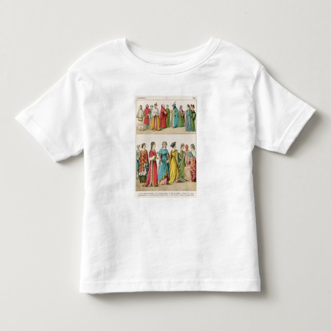 Camiseta De Bebé Vestido italiano (Anverso)