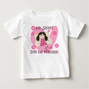 Camiseta De Bebé Vestido sin mangas Big Sister Still the Princess
