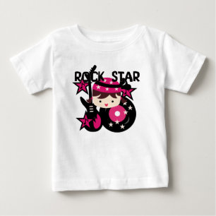 Camiseta De Bebé Vestido sin mangas para bebé de chica estrella de 