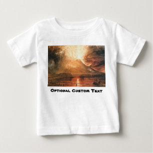 Camiseta De Bebé Vesuvio que entra en erupción