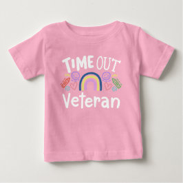 Camiseta De Bebé Veterano de tiempo de espera