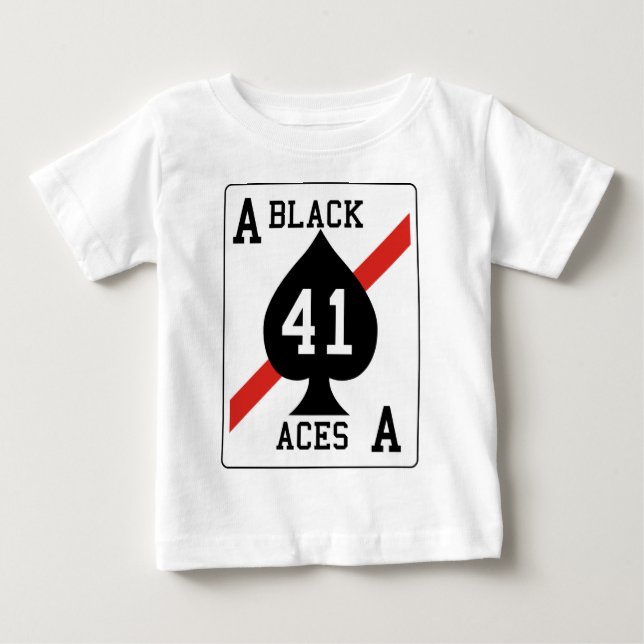 Camiseta De Bebé VFA - 41 azotes negros (Anverso)