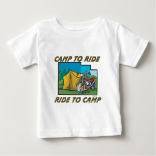 Camiseta De Bebé Viajar al campamento