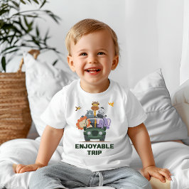 Camiseta De Bebé Viaje agradable