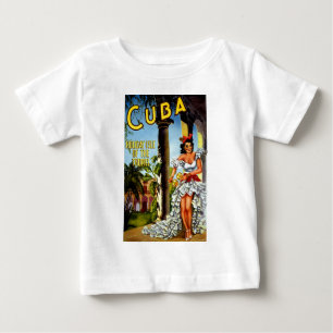 Camiseta De Bebé Viaje de bailarina cubana