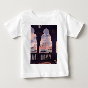 Camiseta De Bebé Viaje de Venecia Vintage Italia