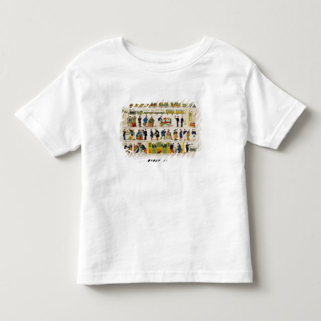 Camiseta De Bebé Viaje del carril, c.1850 (Anverso)