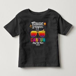 Camiseta De Bebé Viaje directo a Cancún México vacaciones 