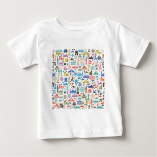 Camiseta De Bebé viaje en el mundo