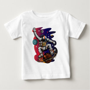 Camiseta De Bebé Viaje espacial