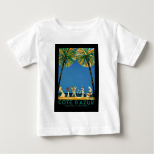 Camiseta De Bebé Viaje francés en la Costa Azul