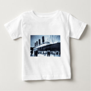 Camiseta De Bebé Viaje virginal del Lusitania del RMS, 13