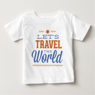 Camiseta De Bebé Viajemos al mundo