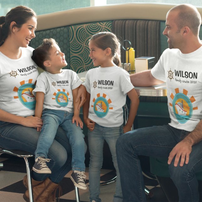 Camiseta De Bebé Viajes coincidentes de vacaciones de crucero famil (Subido por el creador)