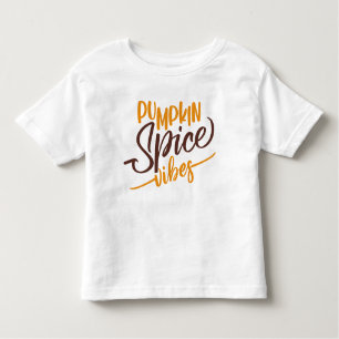 Camiseta De Bebé Vibes de especias de calabaza