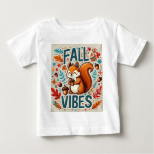 Camiseta De Bebé Vibes de otoño 4