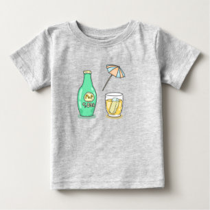 Camiseta De Bebé Vibes de soda pop de verano - bebida Personalizado