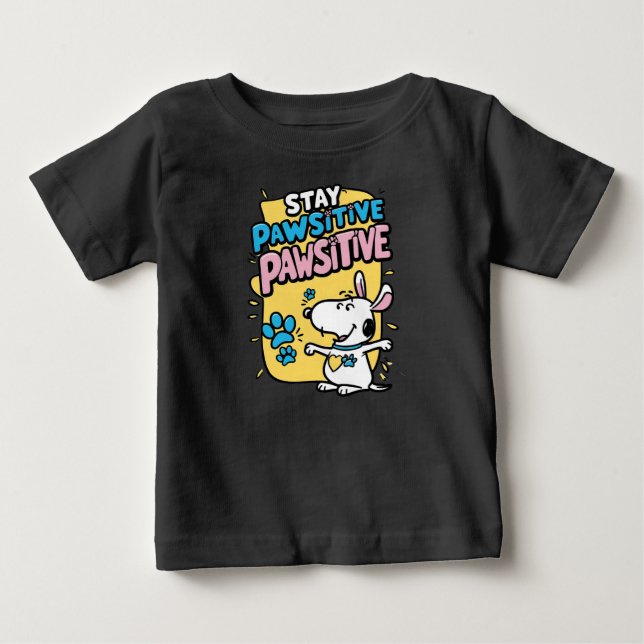 Camiseta De Bebé Vibes positivas (Anverso)