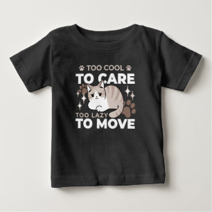 Camiseta De Bebé Vibes relajadas y perezosas para el diseño de los 