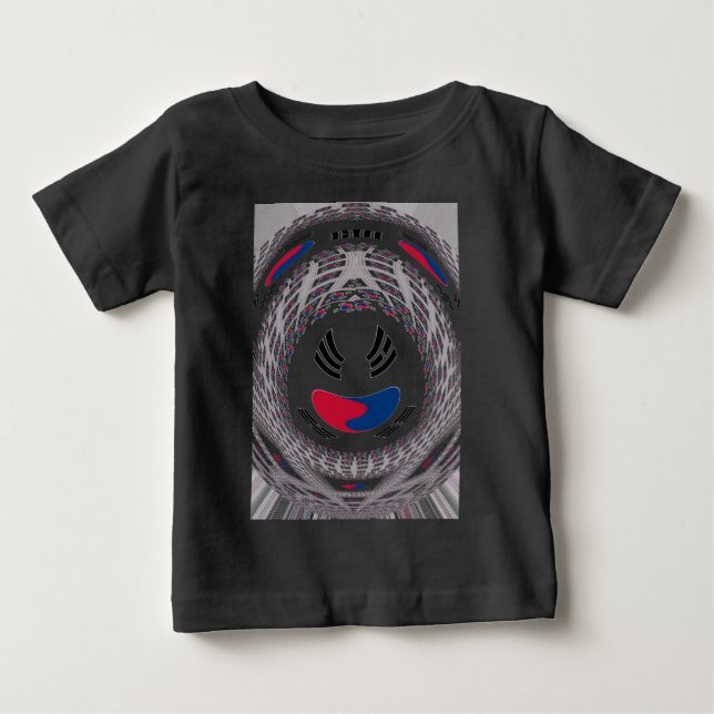 Camiseta De Bebé Vibraciones Coreanas: Un Mensaje de Paz (Anverso)