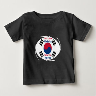 Camiseta De Bebé Vibraciones Coreanas: Un Mensaje de Paz